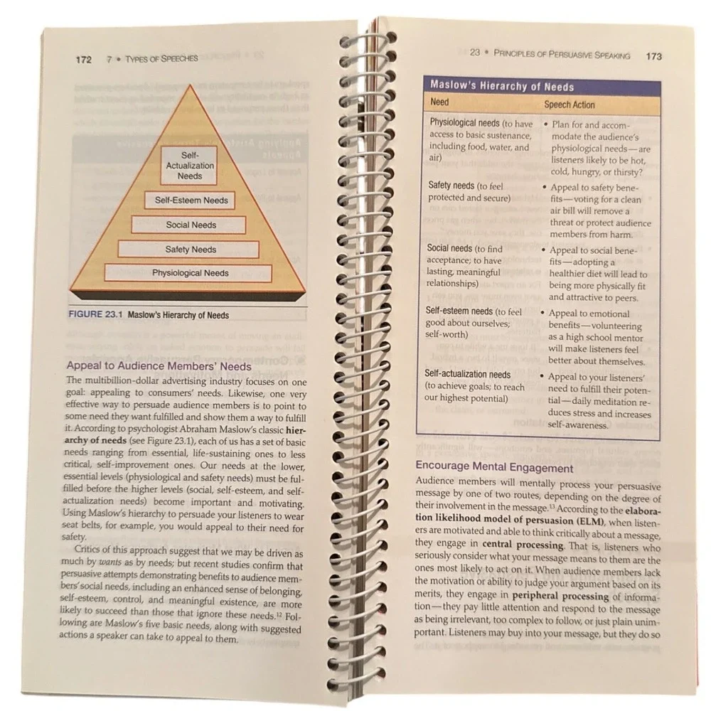 A Pocket Guide to Public Speaking Fifth Edition Spiralbound Textbook Dan O'Hair